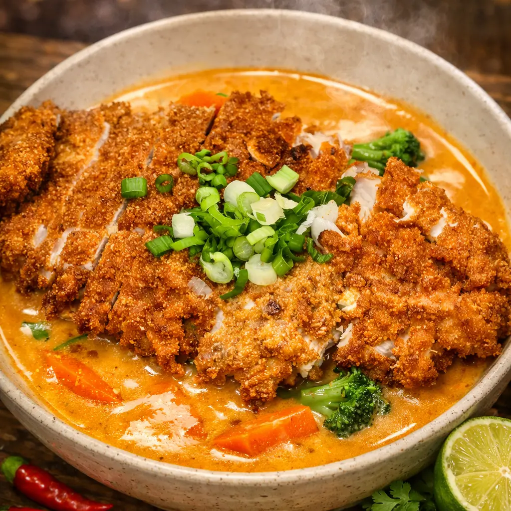 Chicken Kutsu Curry